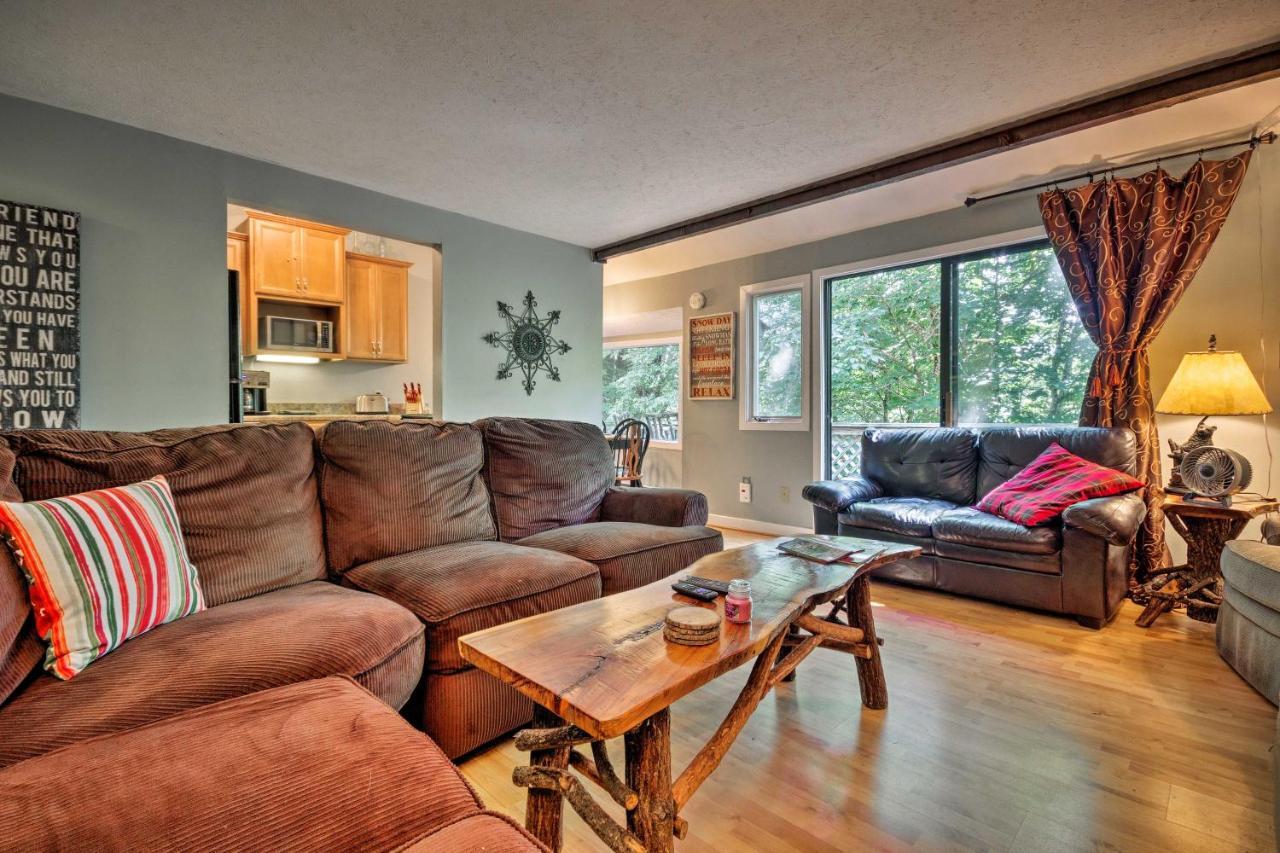 Condo With Furnished Deck - Walk To Sugar Mountain! Extérieur photo